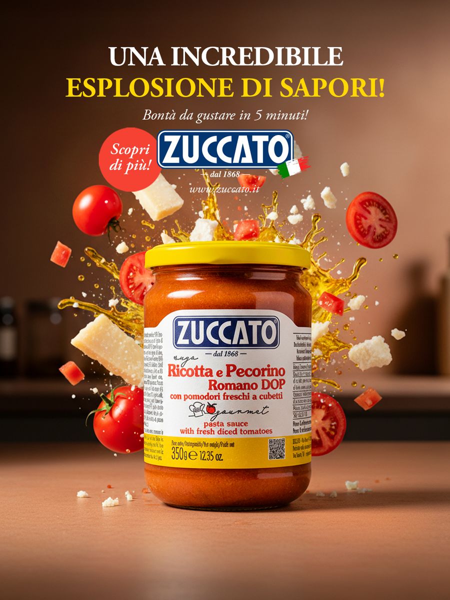 Zuccato advertising — Esplosione di sapori