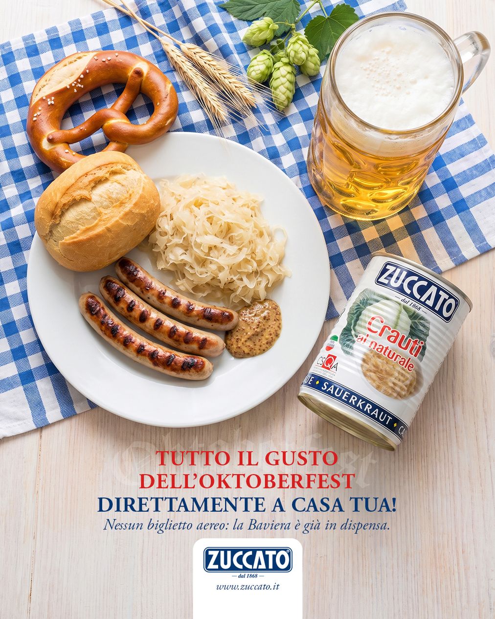 Zuccato advertising — Oktoberfest a casa tua