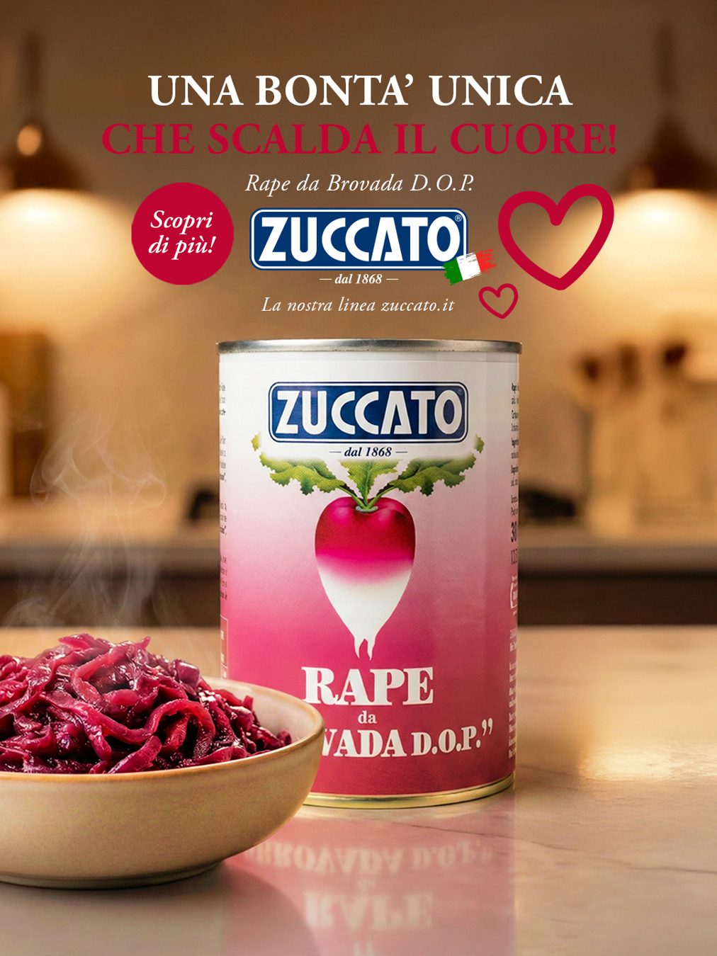 Zuccato advertising — Rape da Brovada D.O.P.