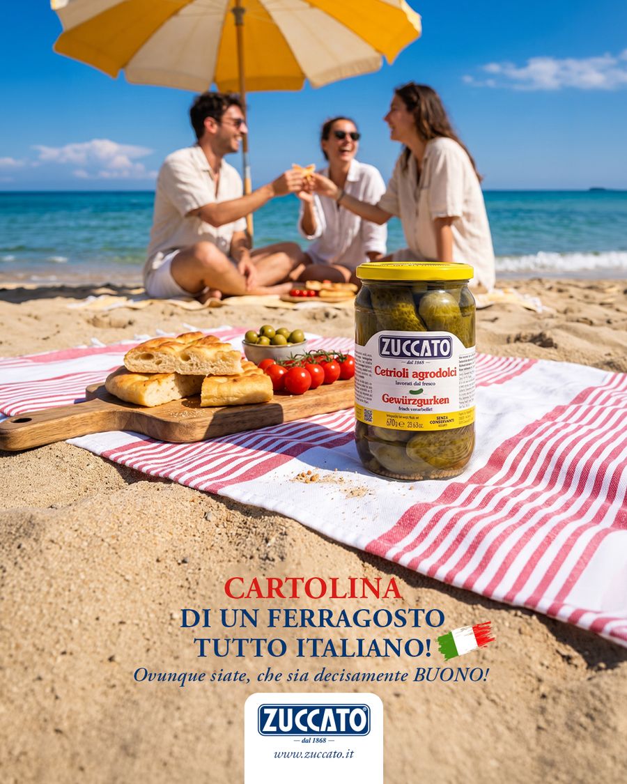 Zuccato advertising — Ferragosto italiano