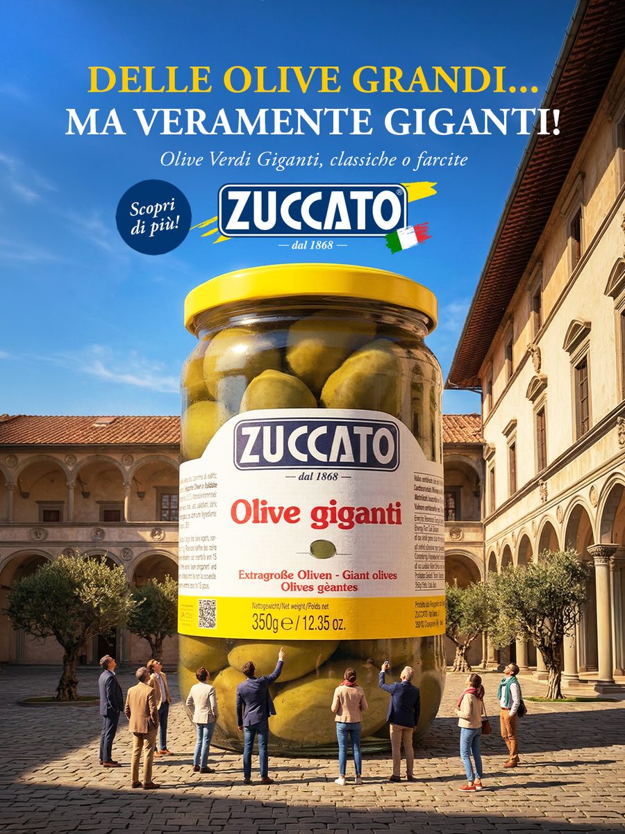 Zuccato advertising — Olive Giganti