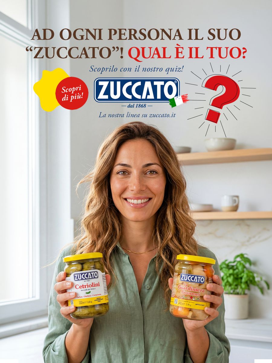 Zuccato advertising — Ad ogni persona il suo Zuccato