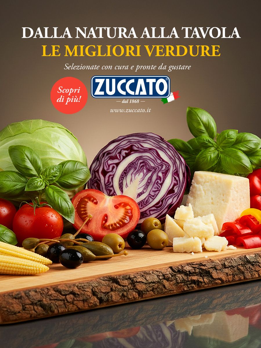 Zuccato advertising — Dalla natura alla tavola