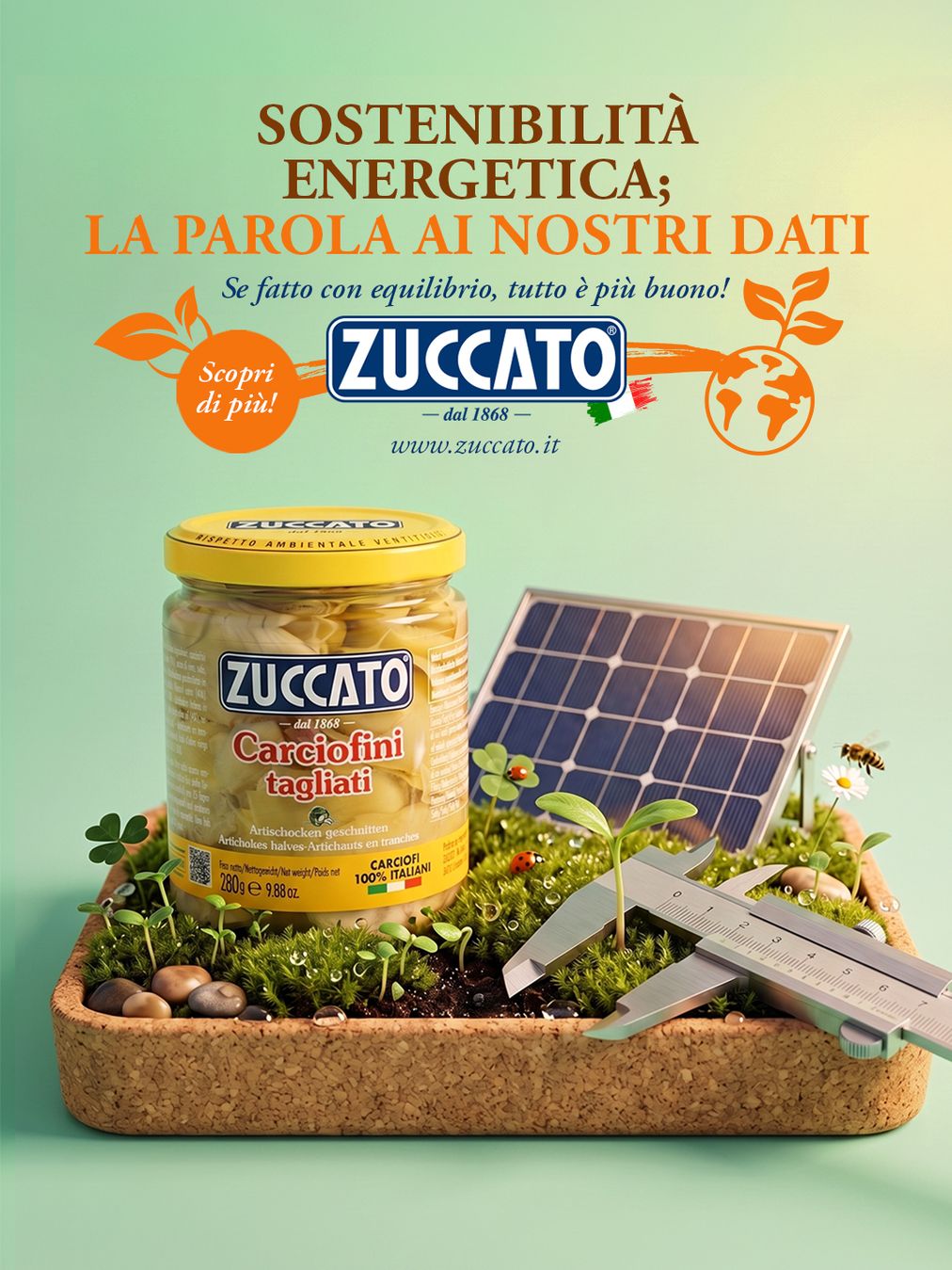 Zuccato advertising — Sostenibilità energetica: la parola ai dati