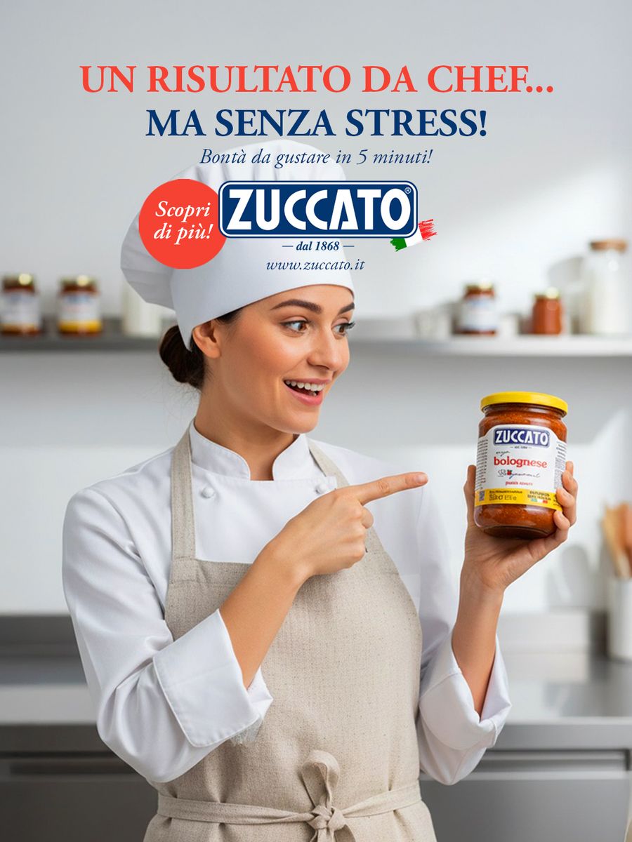 Zuccato advertising — Sugo Ragù alla Bolognese