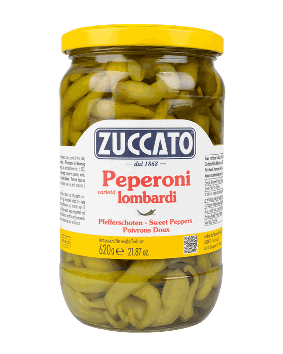 Peperoni lombardi 720ML Zuccato — 720 ml vetro