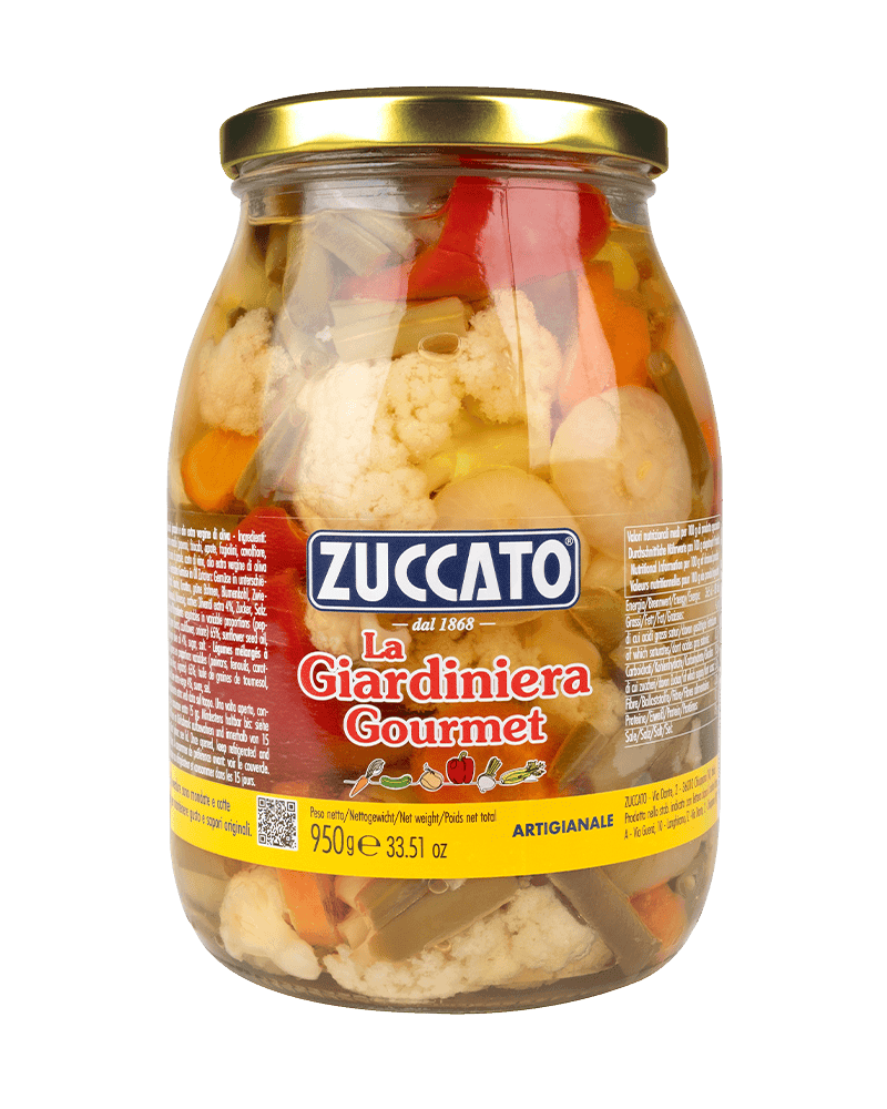 La Giardiniera gourmet 1062ML Zuccato — 1062 ml vetro