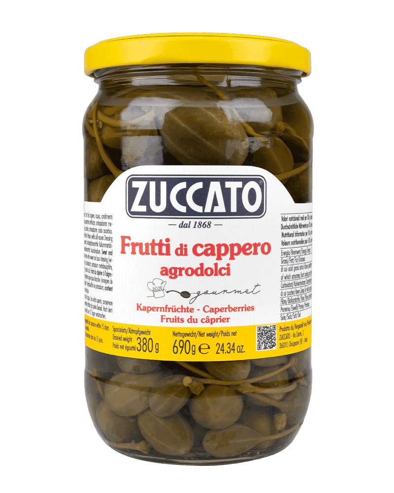 Frutti di cappero 720ML Zuccato — 720 ml vetro