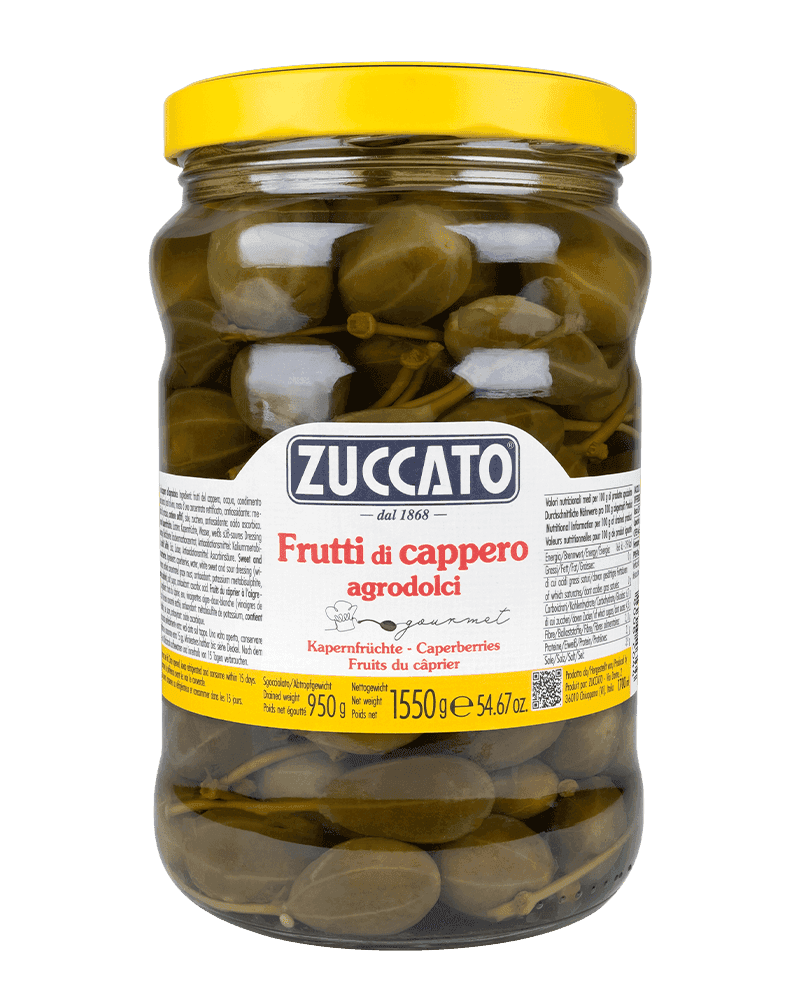 Frutti di cappero 1700ML Zuccato — 1700 ml vetro