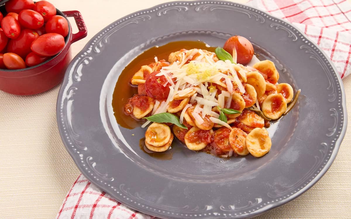 Pasta sugo e cacioricotta Zuccato