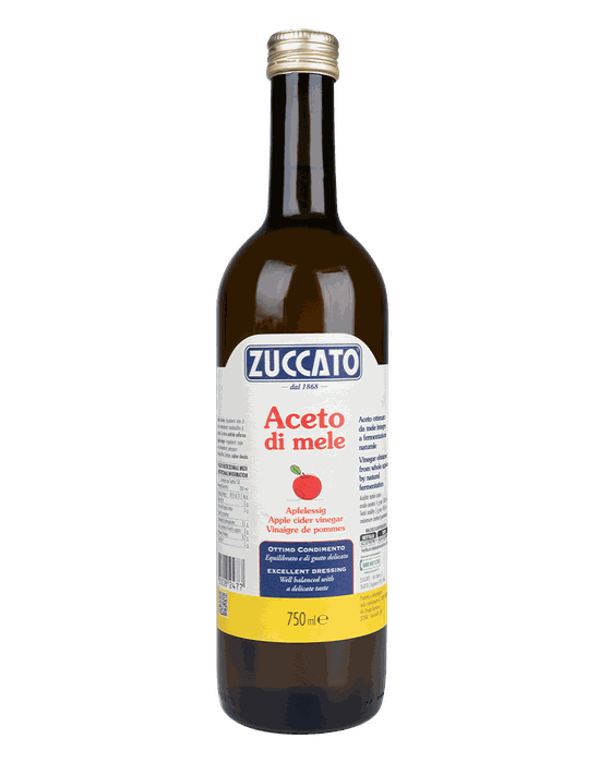 Aceto di mele a fermentazione naturale 750ML Zuccato — 750ML Vetro