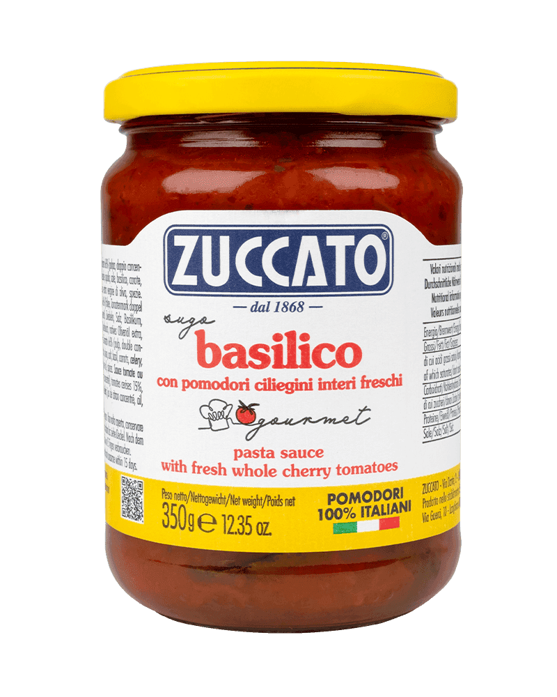 Sugo al Basilico 370ML Zuccato — 370 ml vetro