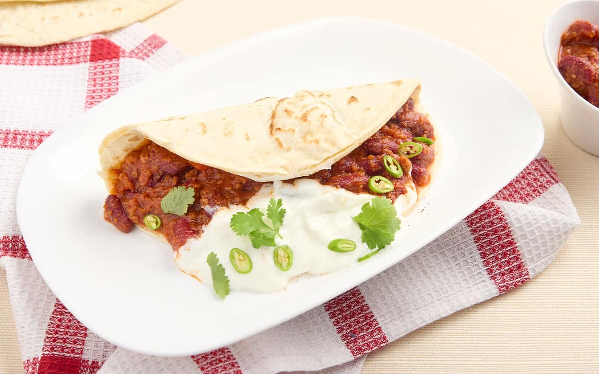 Tacos con chili Zuccato