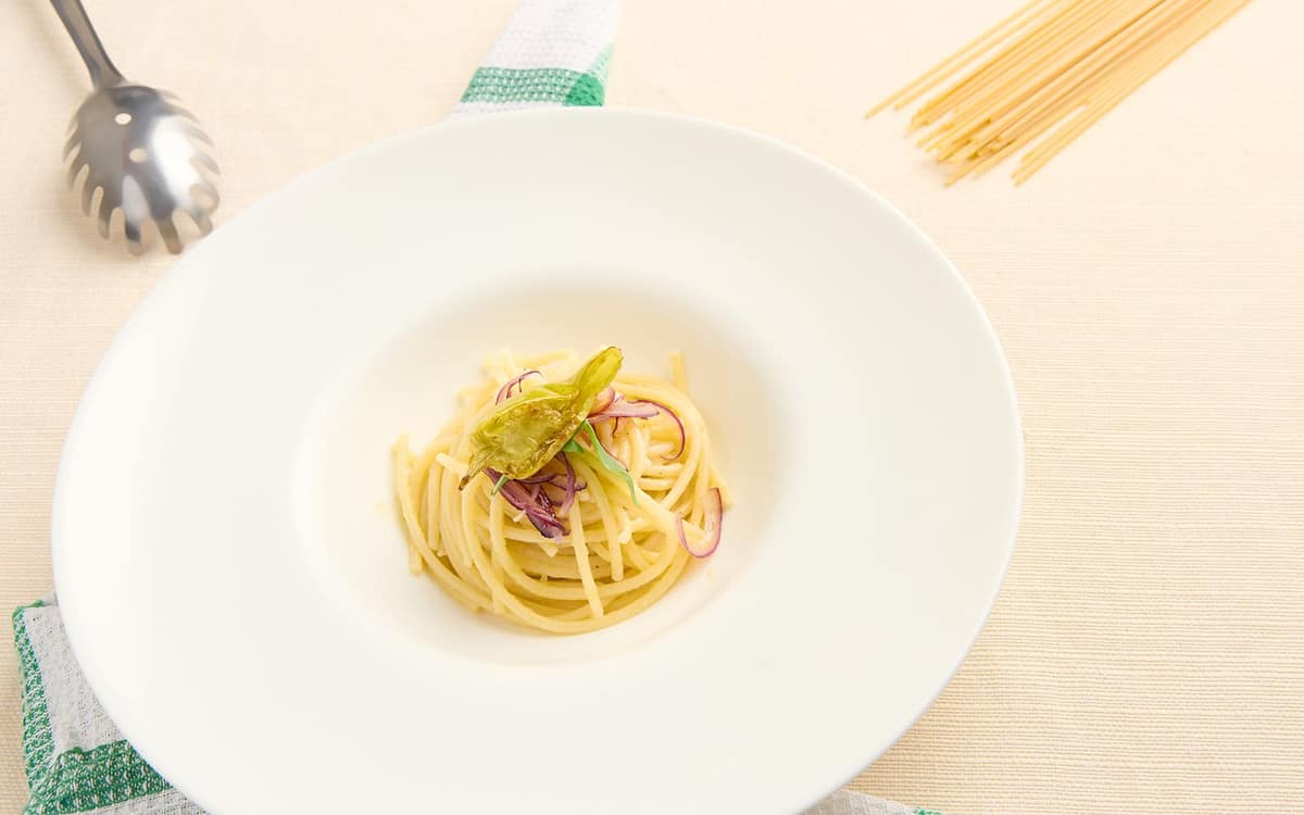 Spaghetti con peperoni veneti Zuccato
