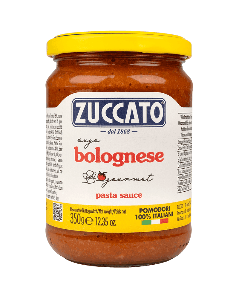 Ragù alla bolognese 370ML Zuccato — 370 ml vetro