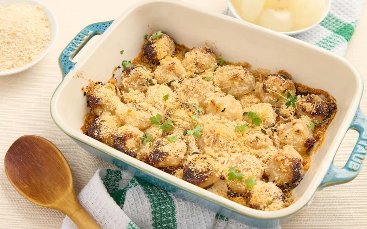 Cipolle Borettane al gratin Zuccato