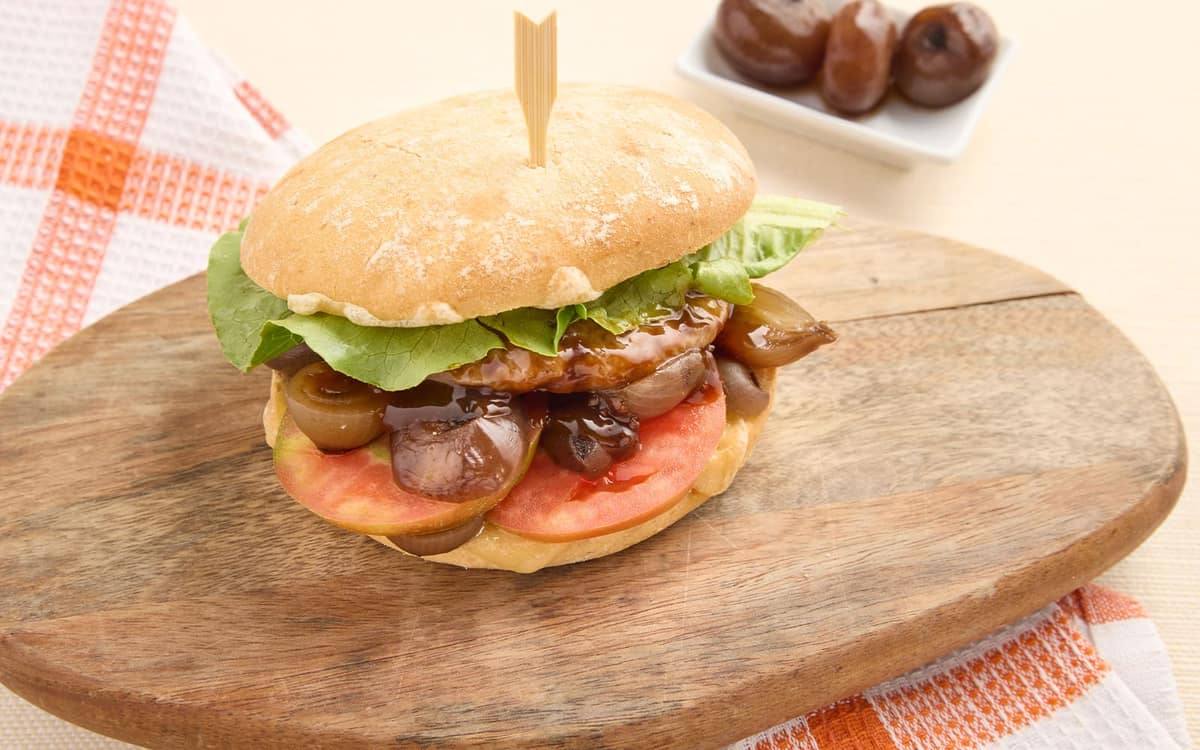 Hamburger con Borettane e fontina Zuccato