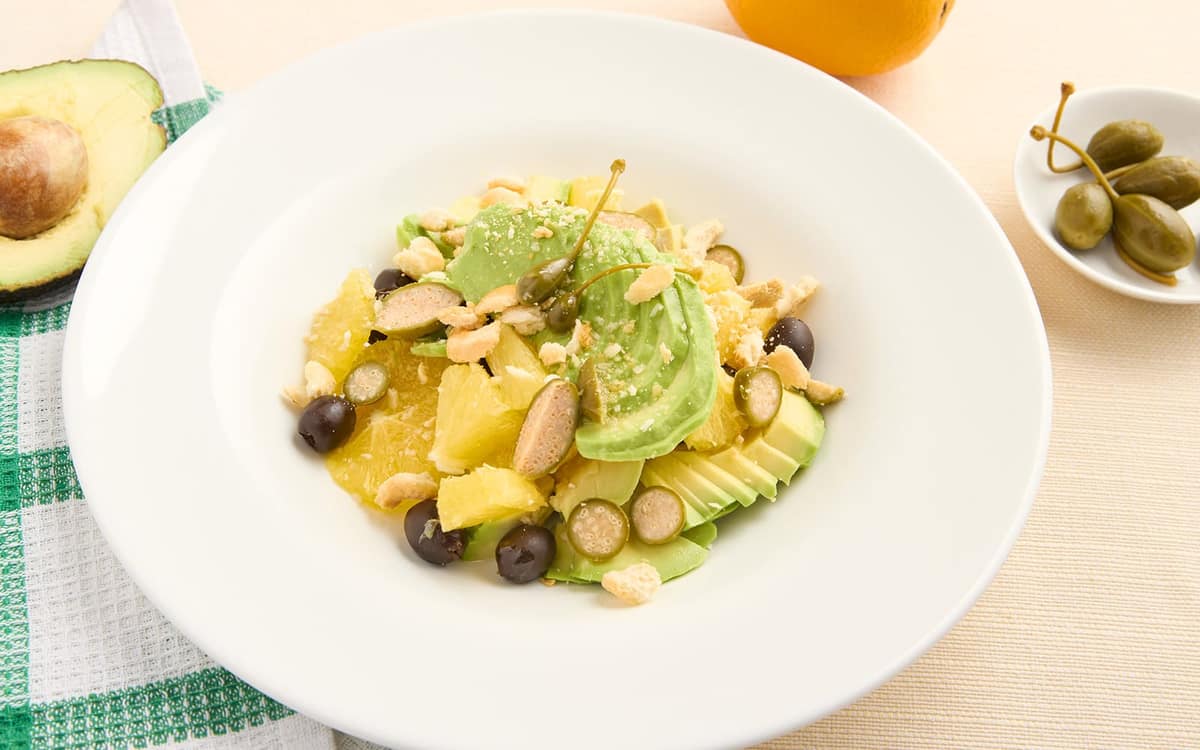 Insalata di arance e frutti di cappero Zuccato