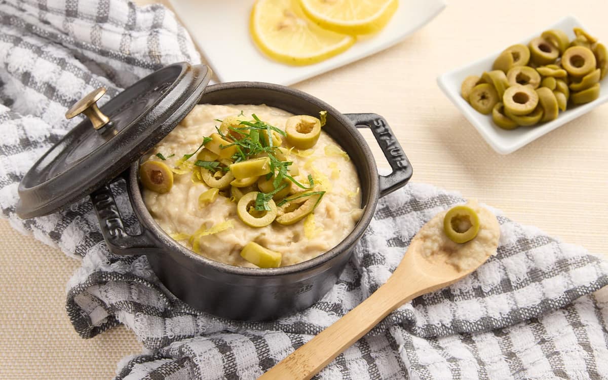 Hummus olive e cannellini Zuccato