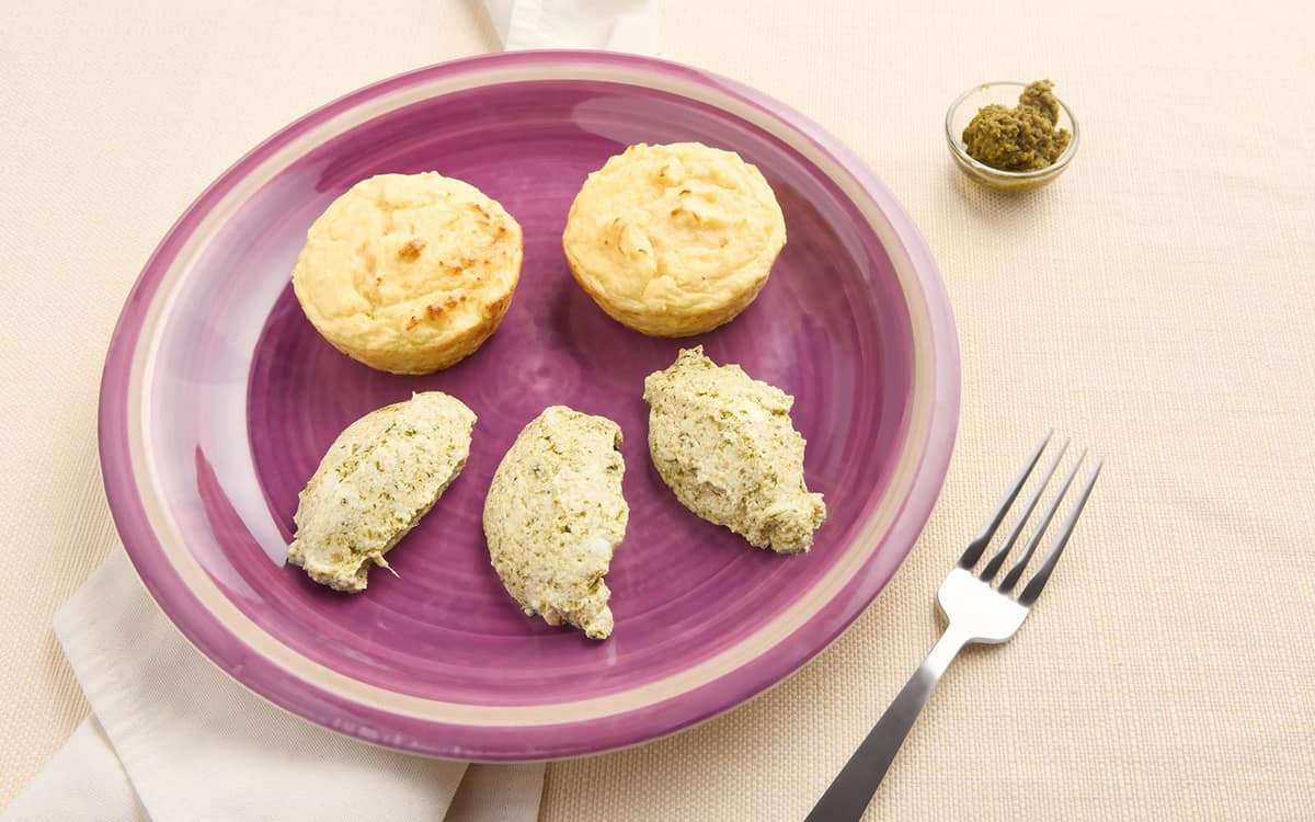 Gratin di patate con ricotta e pesto genovese Zuccato