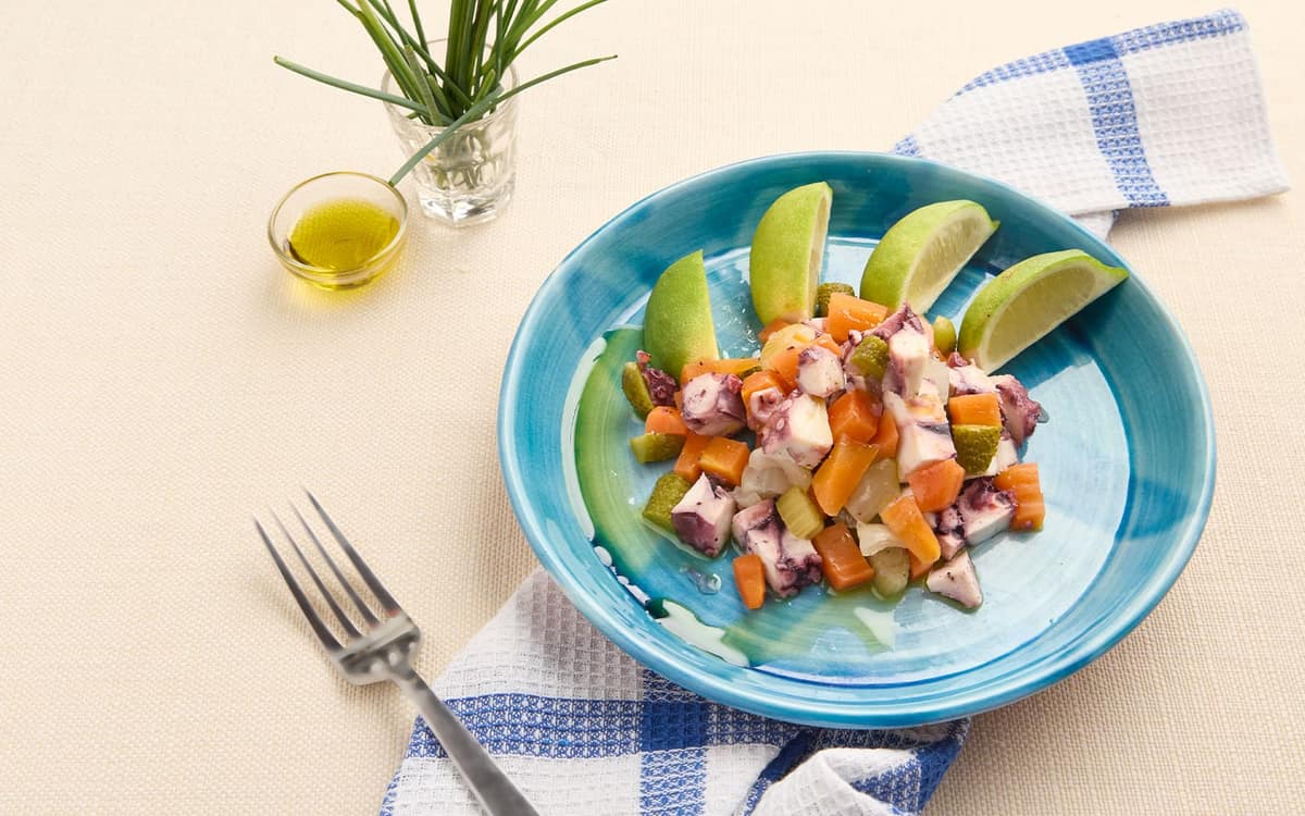 Polpo alla giardiniera Zuccato