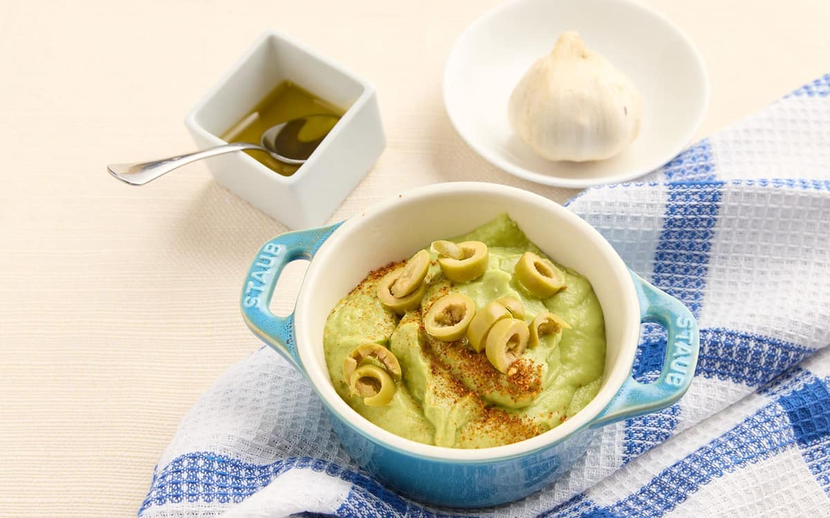 Guacamole con olive Zuccato