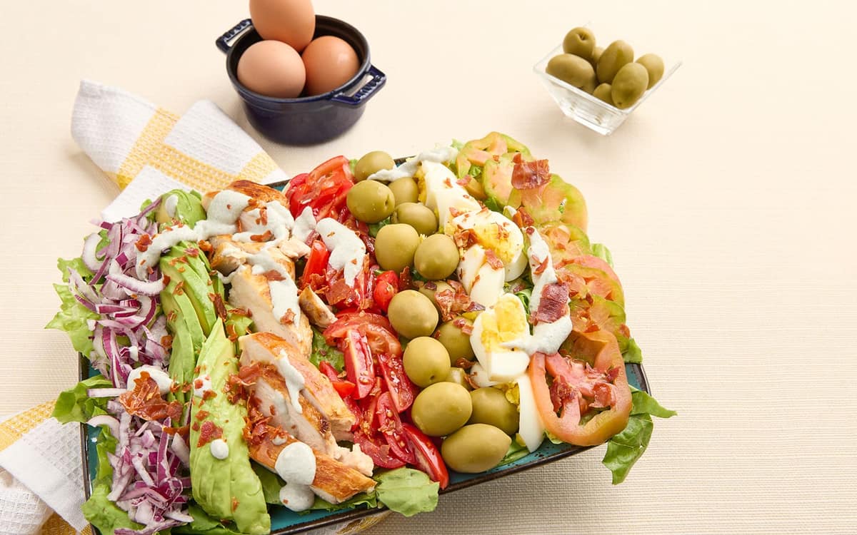 Cobb salad con salsa al blu Zuccato