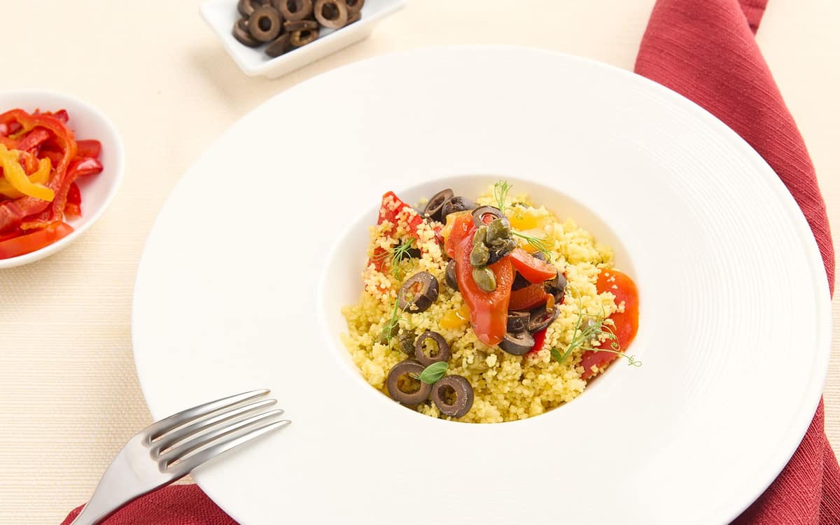 Cous cous vegetariano senza cotture Zuccato