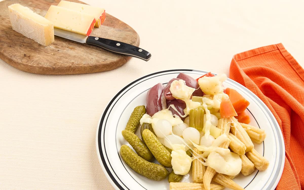 Raclette con i sottaceti Zuccato