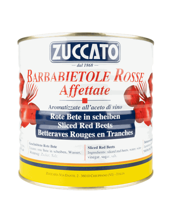 Barbabietole rosse a fette 2650ML Zuccato — Lattina 2,65 L