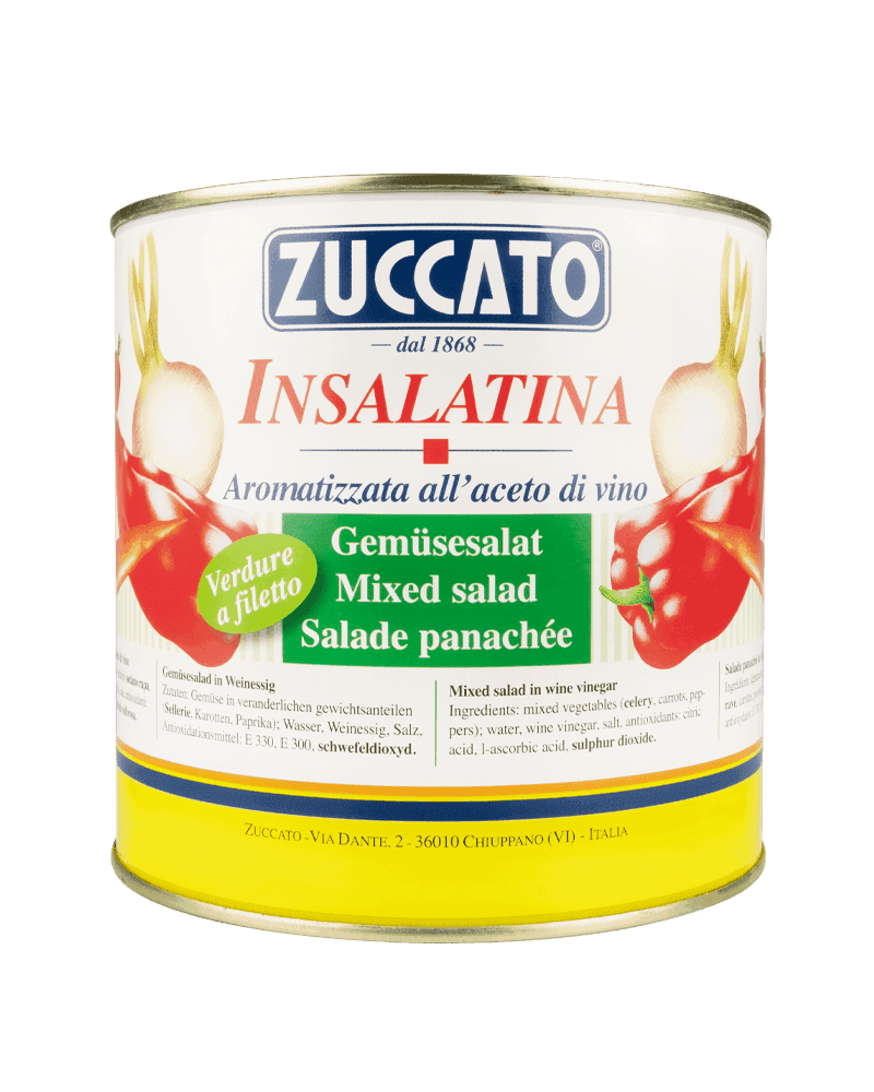 Insalatina mista 2650ML Zuccato — Lattina 2,65 L