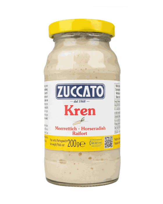Salsa Kren 212ML Zuccato — 212 ml vetro