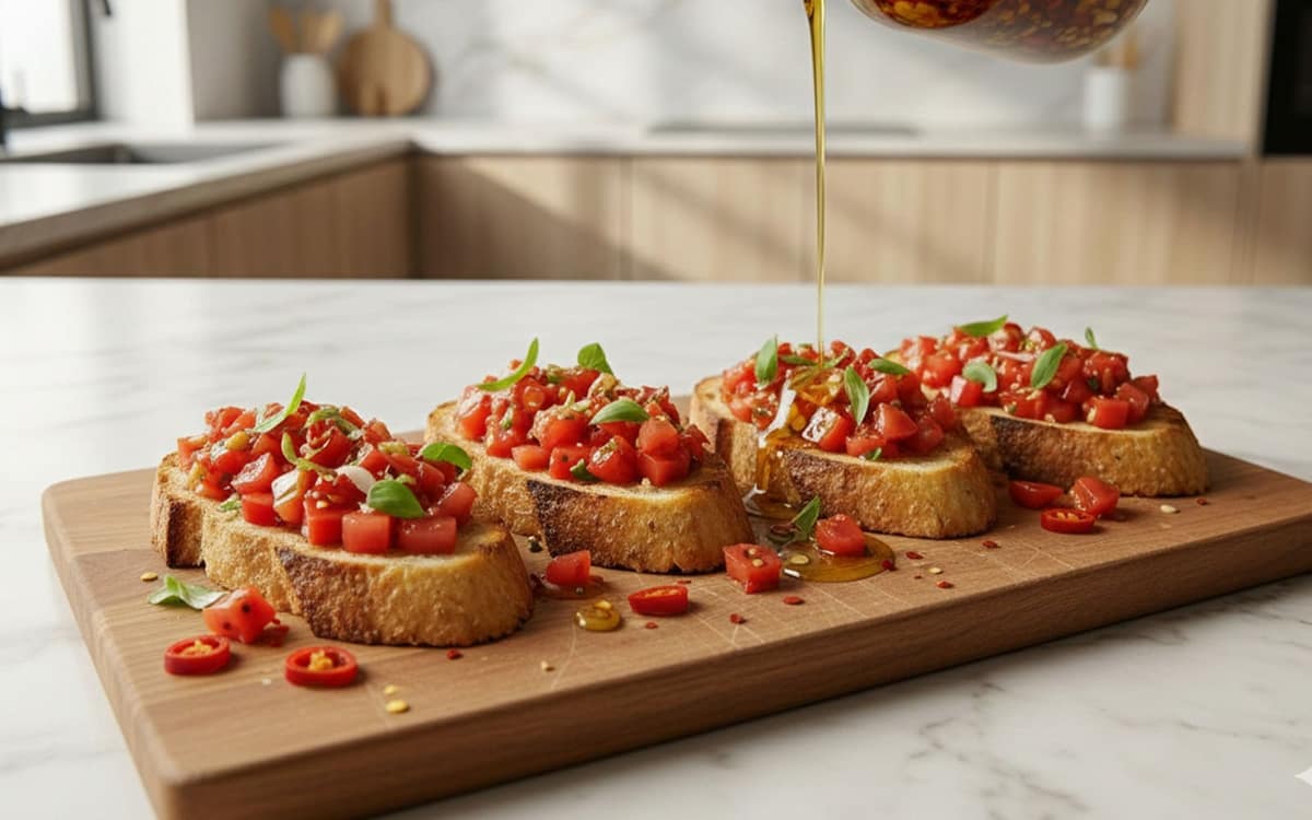 Una marcia in più per le tue bruschette